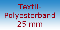 Textil Polyesterband 25 mm